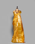 MUSTARD DESIGNER KANJEEVARAM SILK SAREE