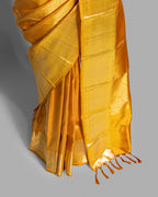 MUSTARD DESIGNER KANJEEVARAM SILK SAREE