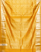 MUSTARD DESIGNER KANJEEVARAM SILK SAREE