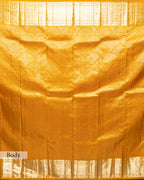 MUSTARD DESIGNER KANJEEVARAM SILK SAREE