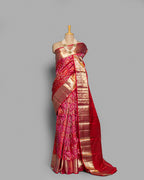 TRADITIONAL KANJEEVARAM SILK RANGKAT SAREE
