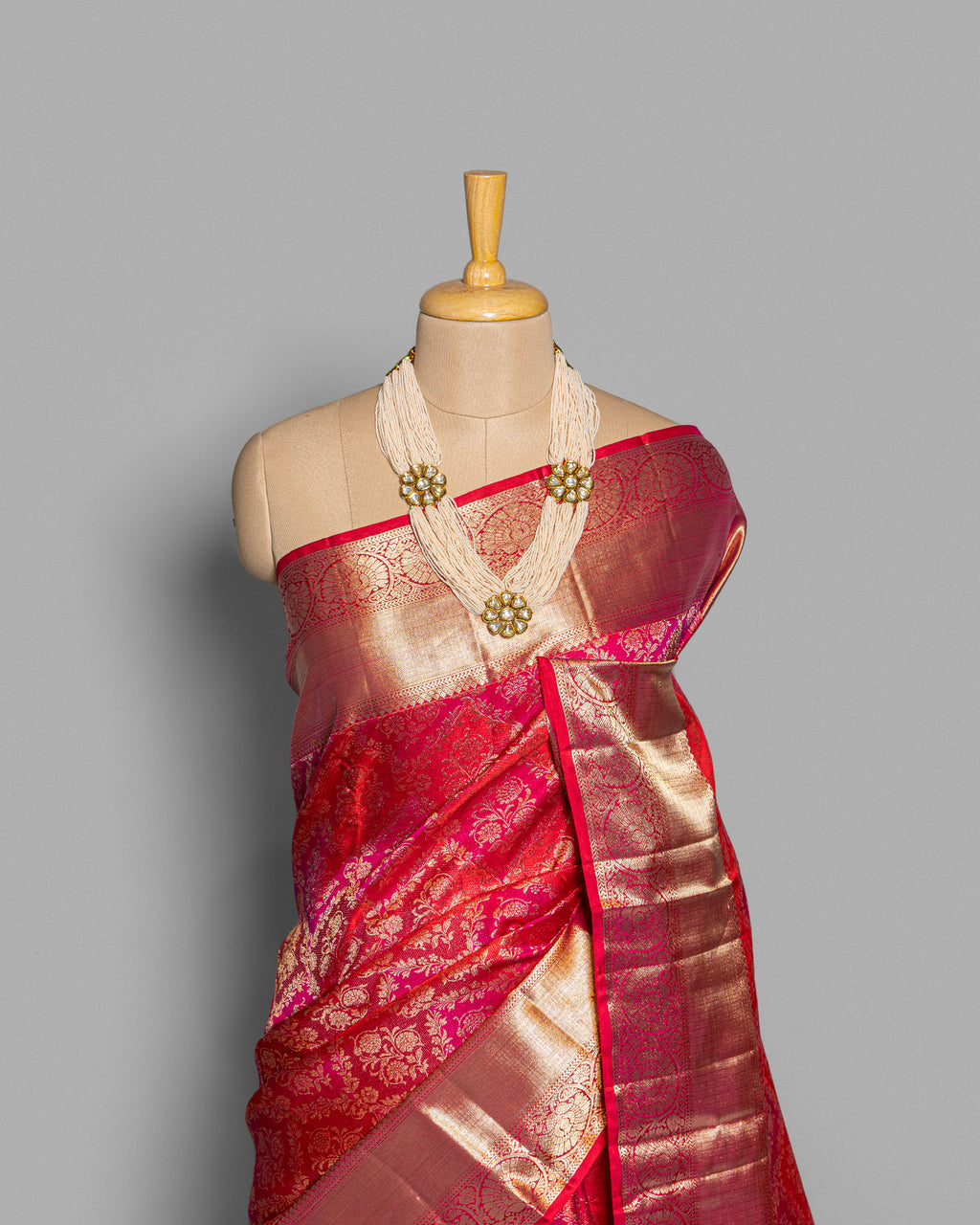 TRADITIONAL KANJEEVARAM SILK RANGKAT SAREE