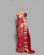TRADITIONAL KANJEEVARAM SILK RANGKAT SAREE