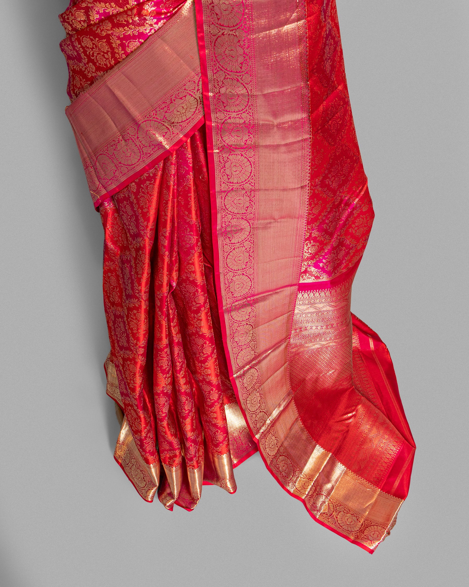 TRADITIONAL KANJEEVARAM SILK RANGKAT SAREE