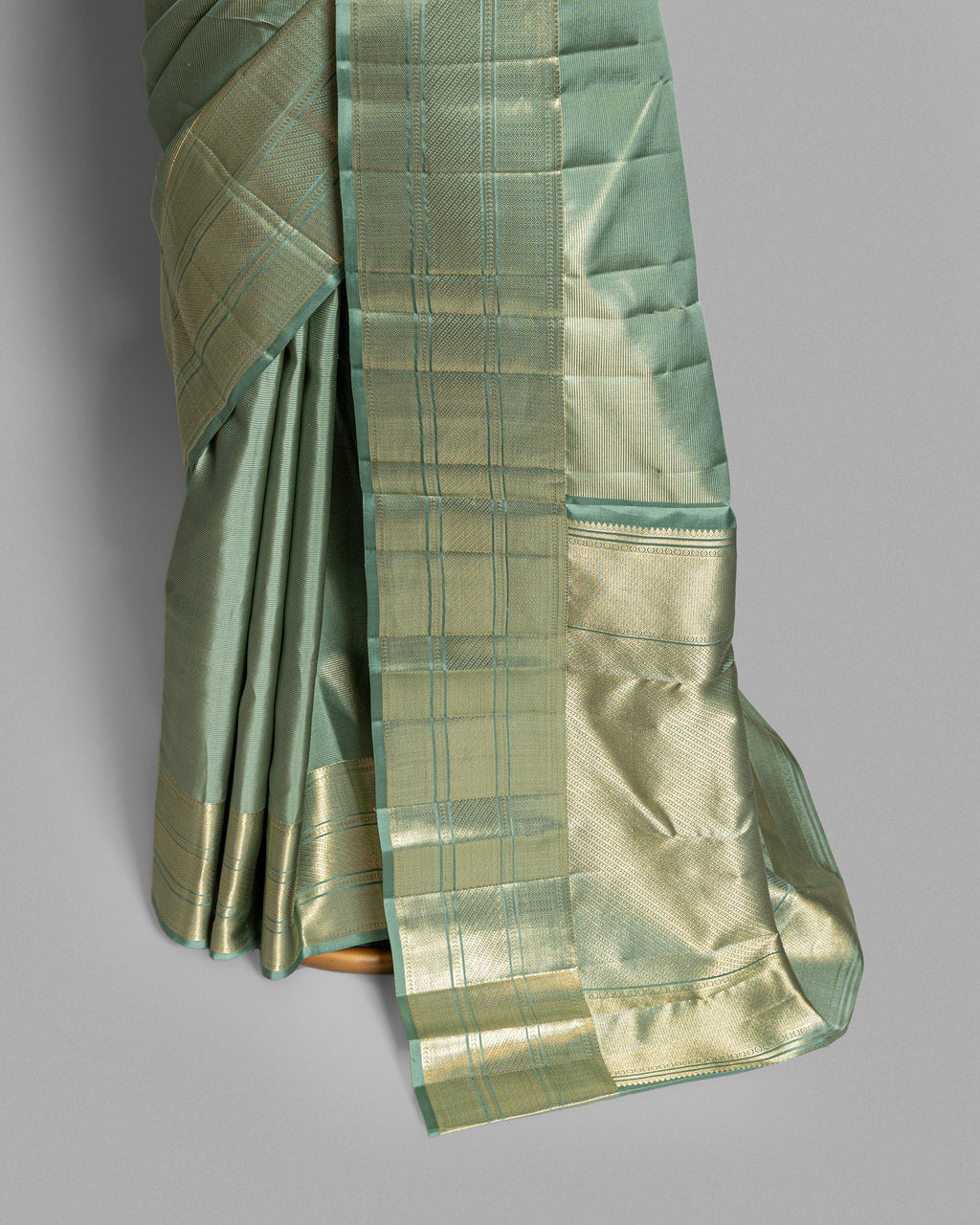 SEA GREEN KANJEEVARAM SILK SAREE