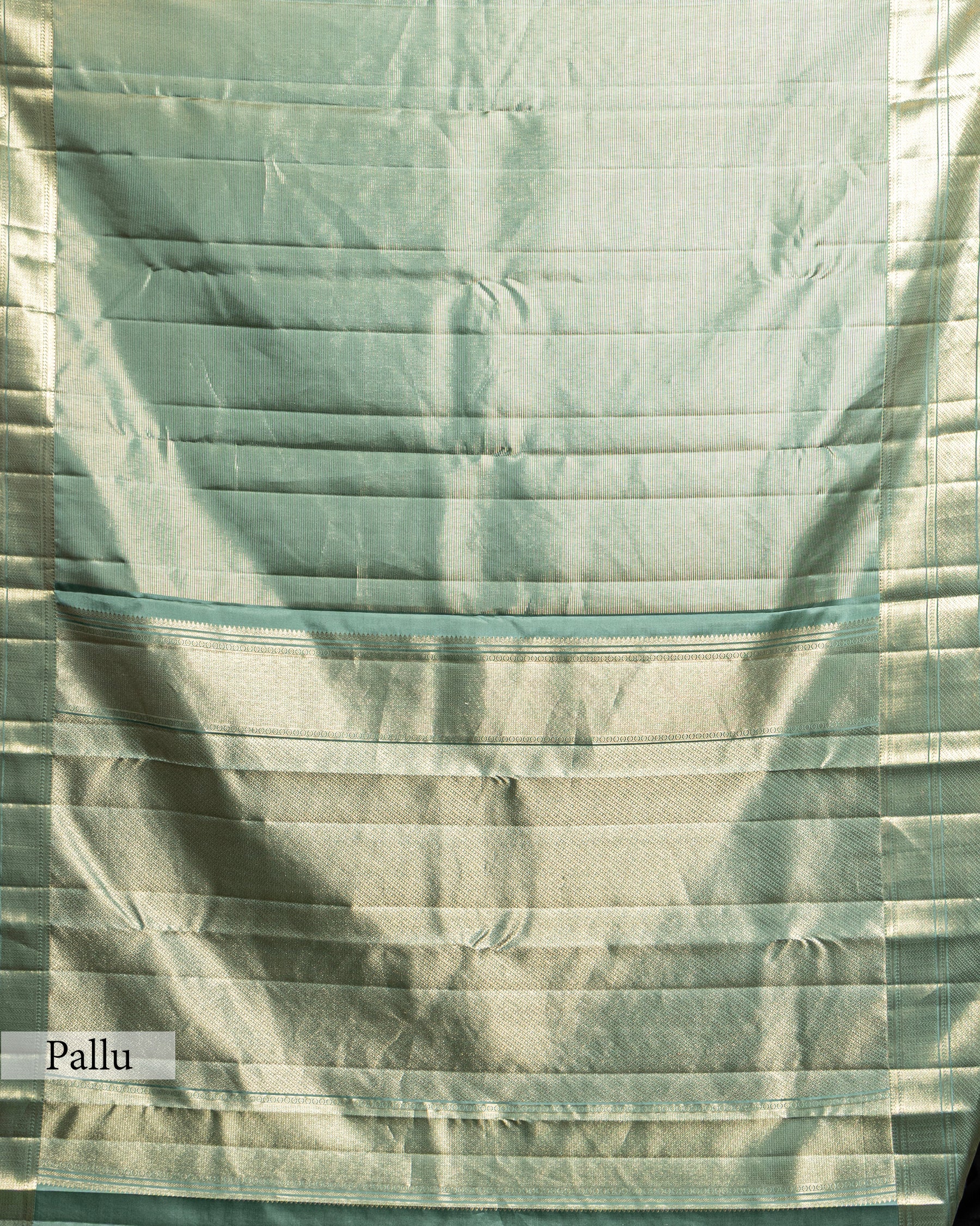 SEA GREEN KANJEEVARAM SILK SAREE