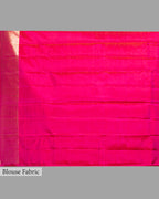 RANGKAT KANJEEVARAM SILK SAREE WITH LAGDI-PATTA WEAVING