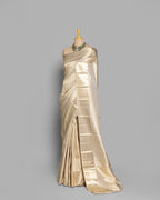IVORY KANJEEVARAM SILK SAREE