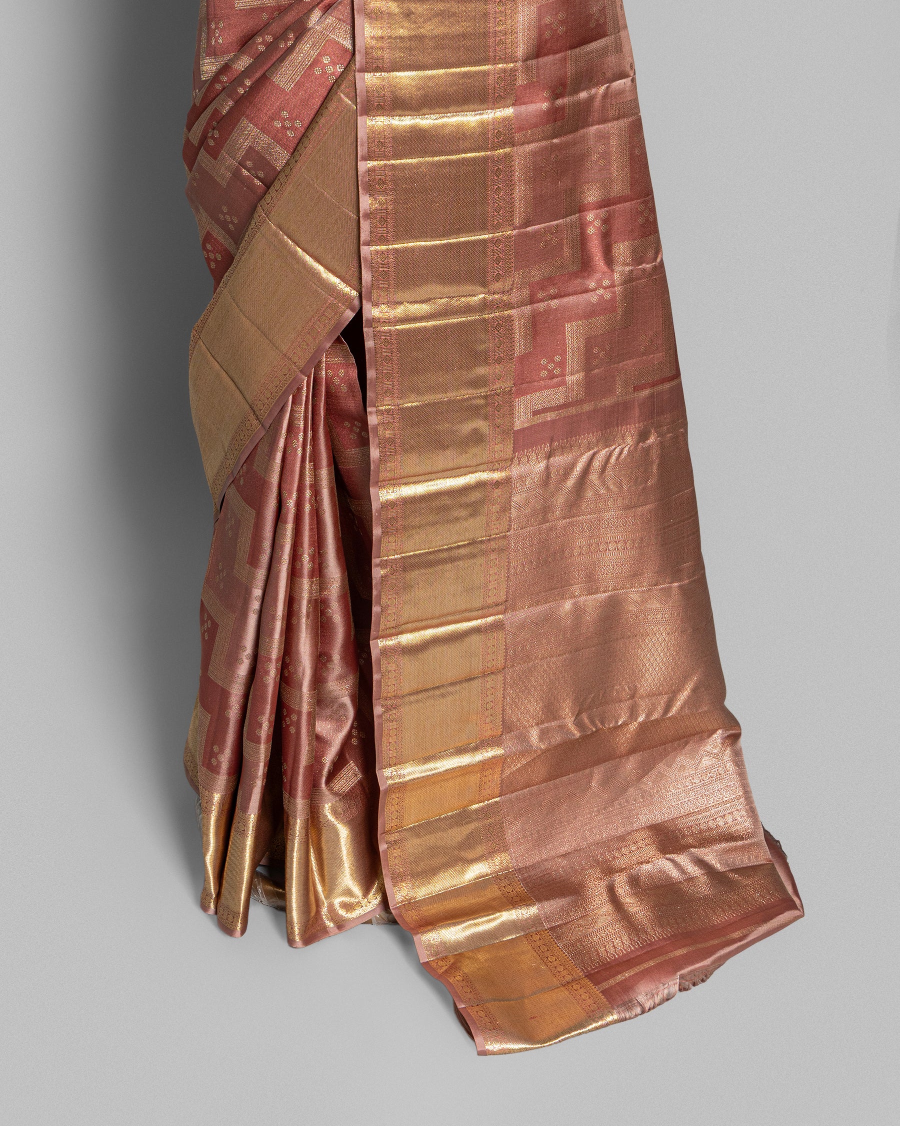 MOCHA KANJEEVARAM SILK SAREE