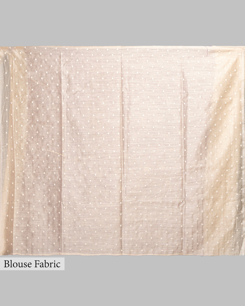 DUSTY MAUVE RESHAM THREAD WORK TUSSAR SILK SAREE
