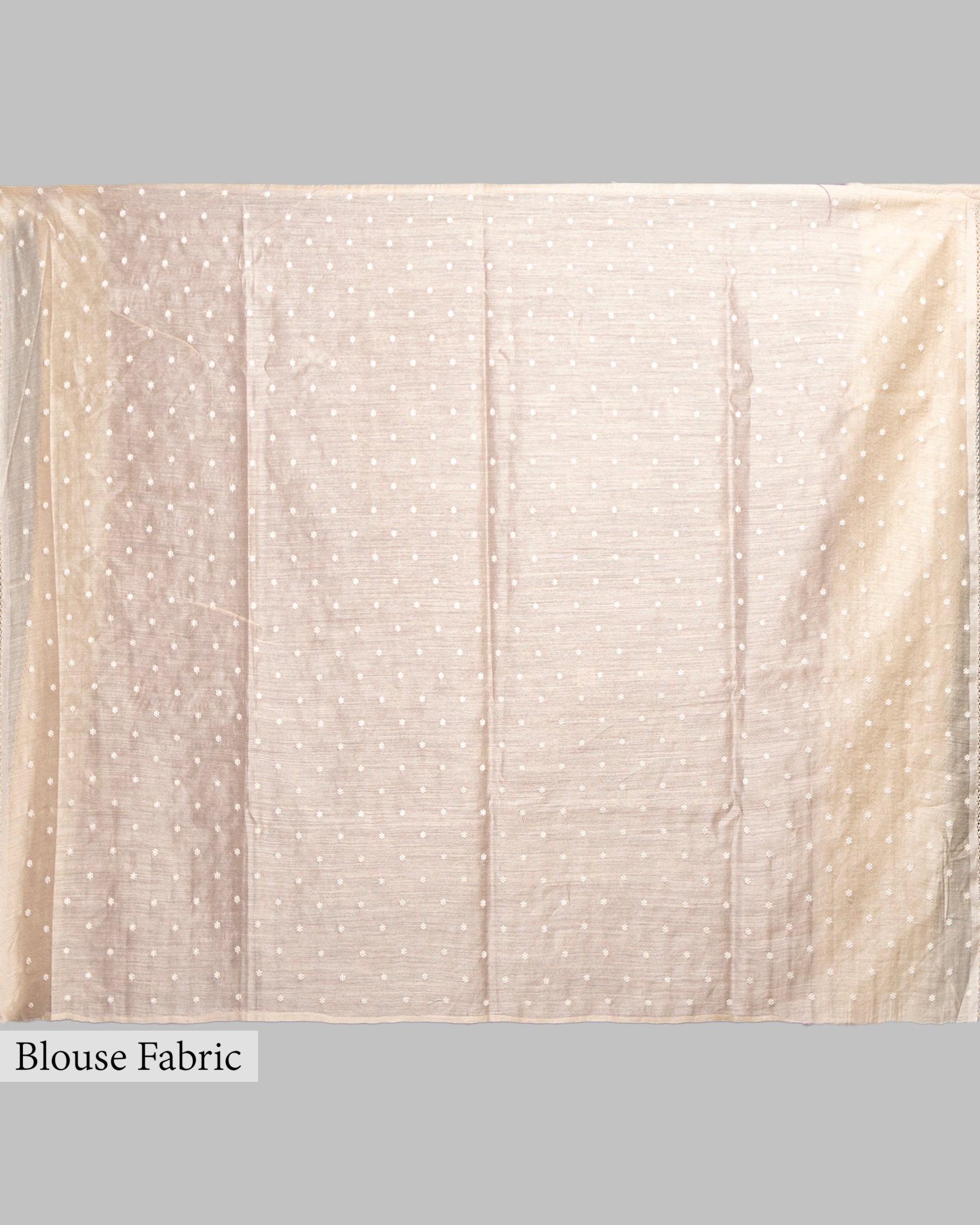 DUSTY MAUVE RESHAM THREAD WORK TUSSAR SILK SAREE