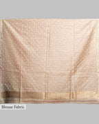 RUST ORANGE ORGANIC TUSSAR SAREE