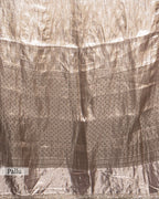 SILVER ROYAL PURPLE BANARASI TISSUE SAREE