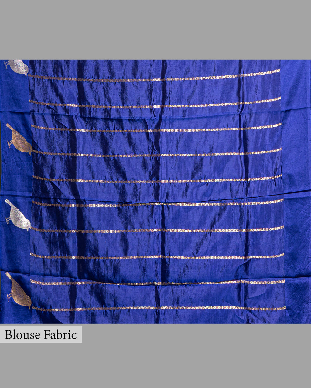 ROYAL BLUE TRADITIONAL SILK WOVEN SAREE