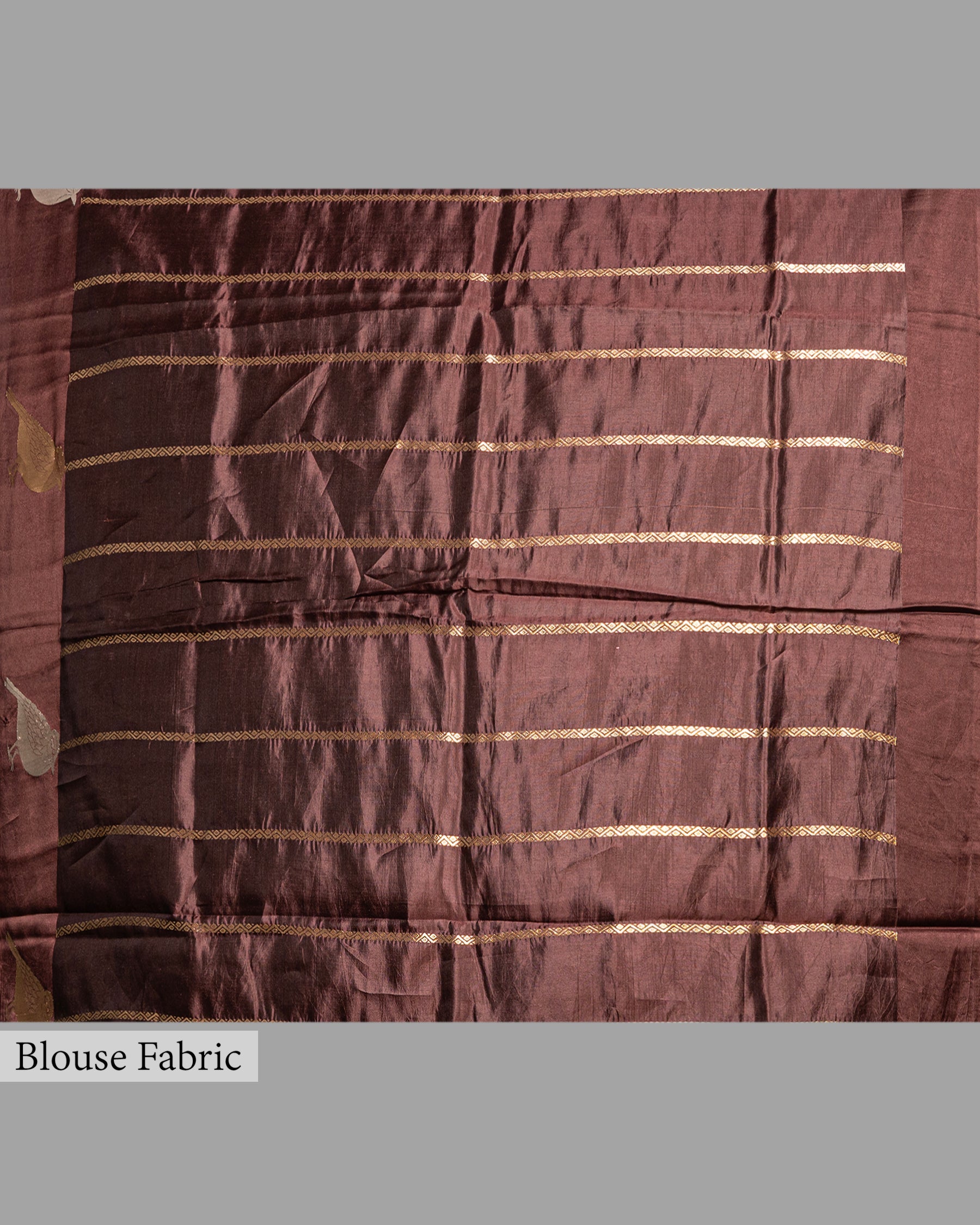 COFFEE BROWN TRADITIONAL SILK WOVEN SAREE