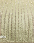 SHIMMER GREEN CRUSHED CHIFFON SAREE