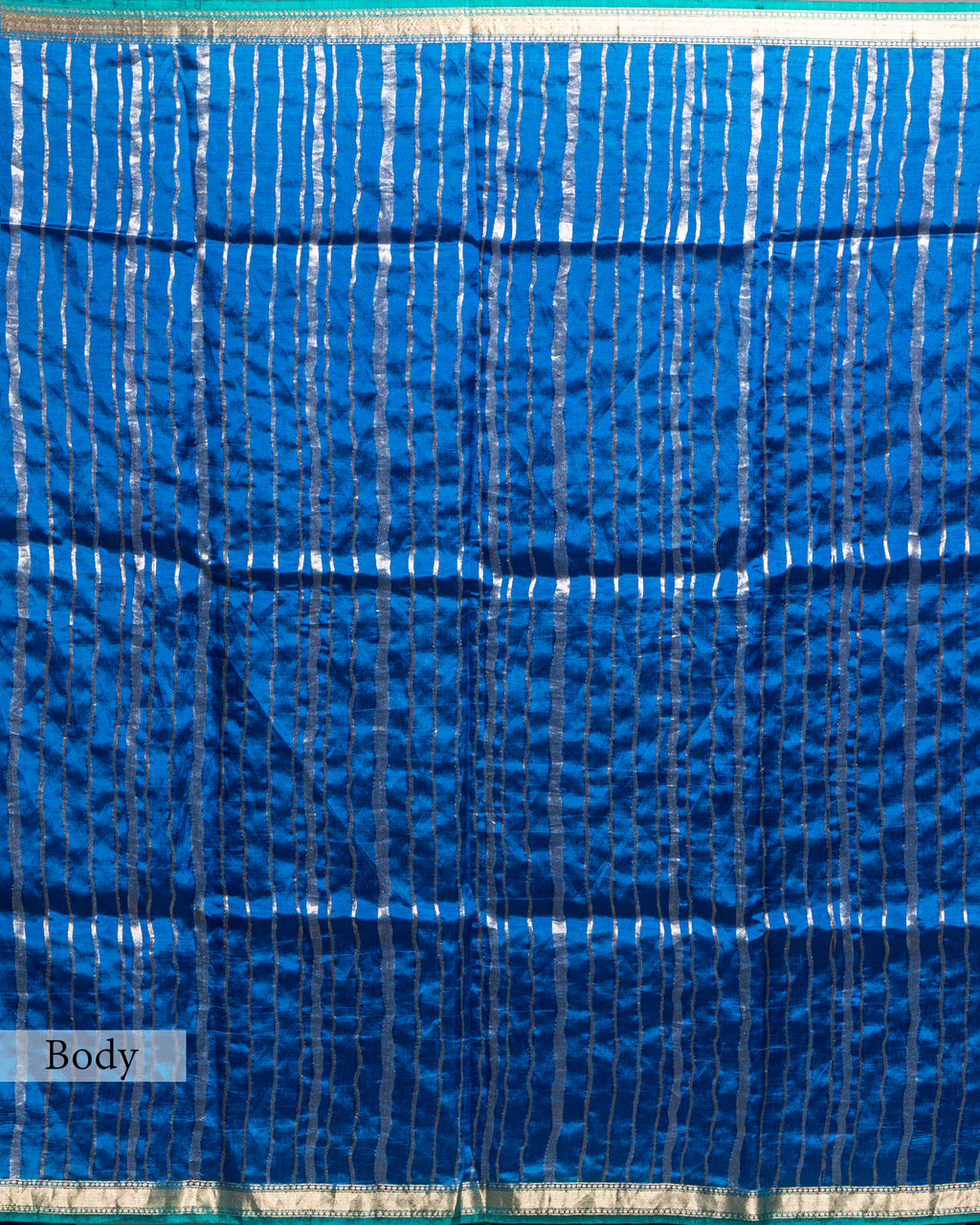 ROYAL BLUE SOFT SILK SAREE WITH CONTRAST PALLU