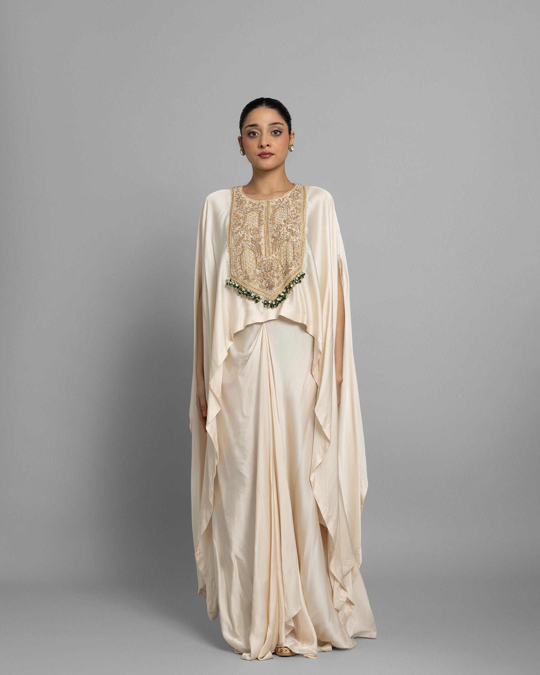 ZARDOZI HIGH-LOW KAFTAN SET