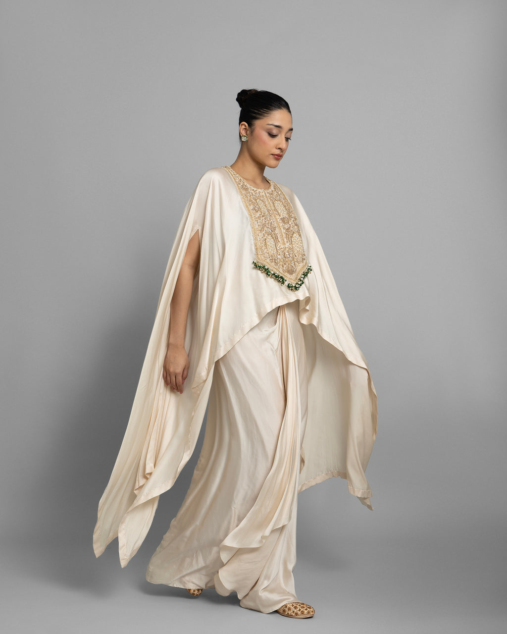 ZARDOZI HIGH-LOW KAFTAN SET