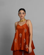 MUKAISH FLARED PALAZZO SET