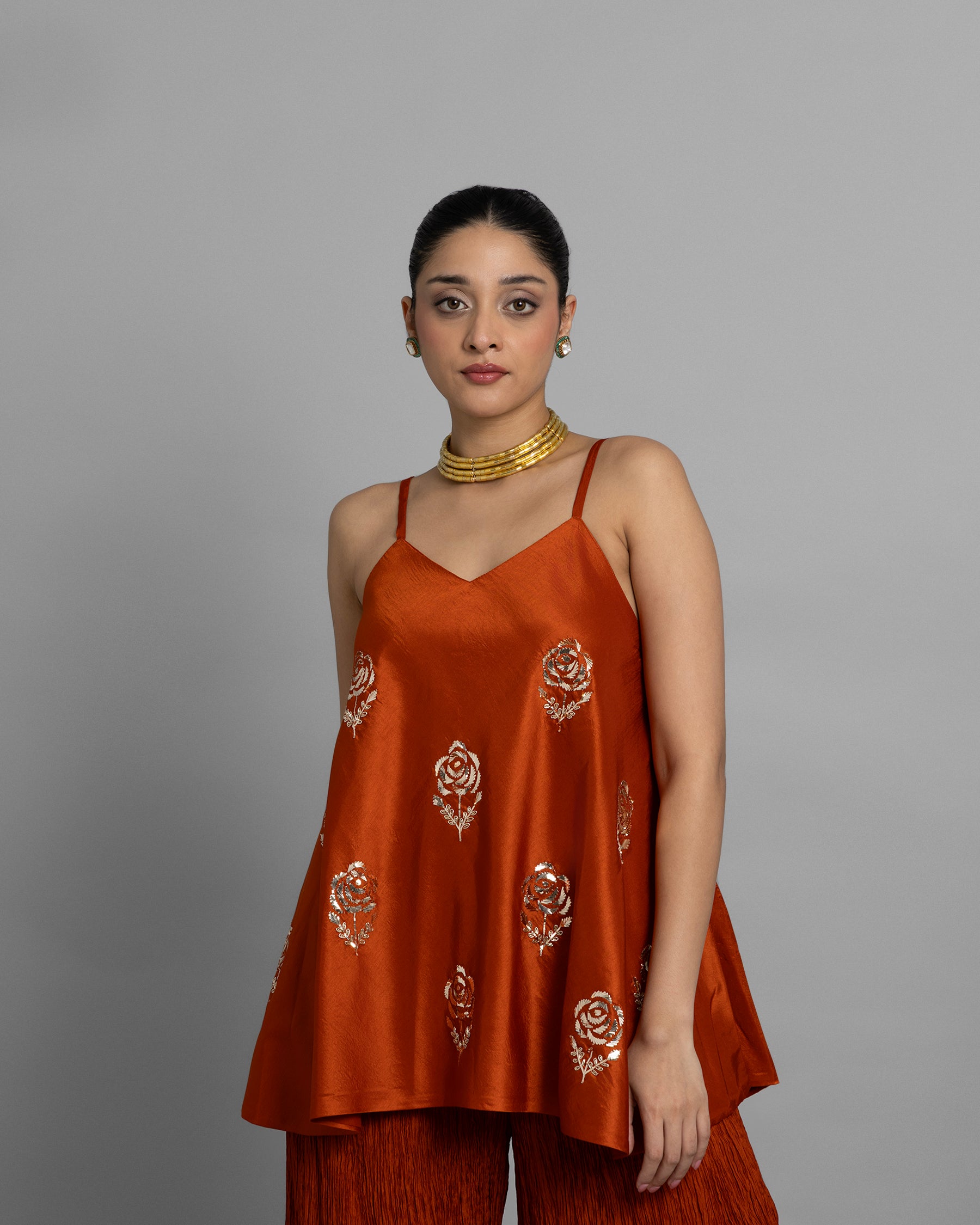 MUKAISH FLARED PALAZZO SET