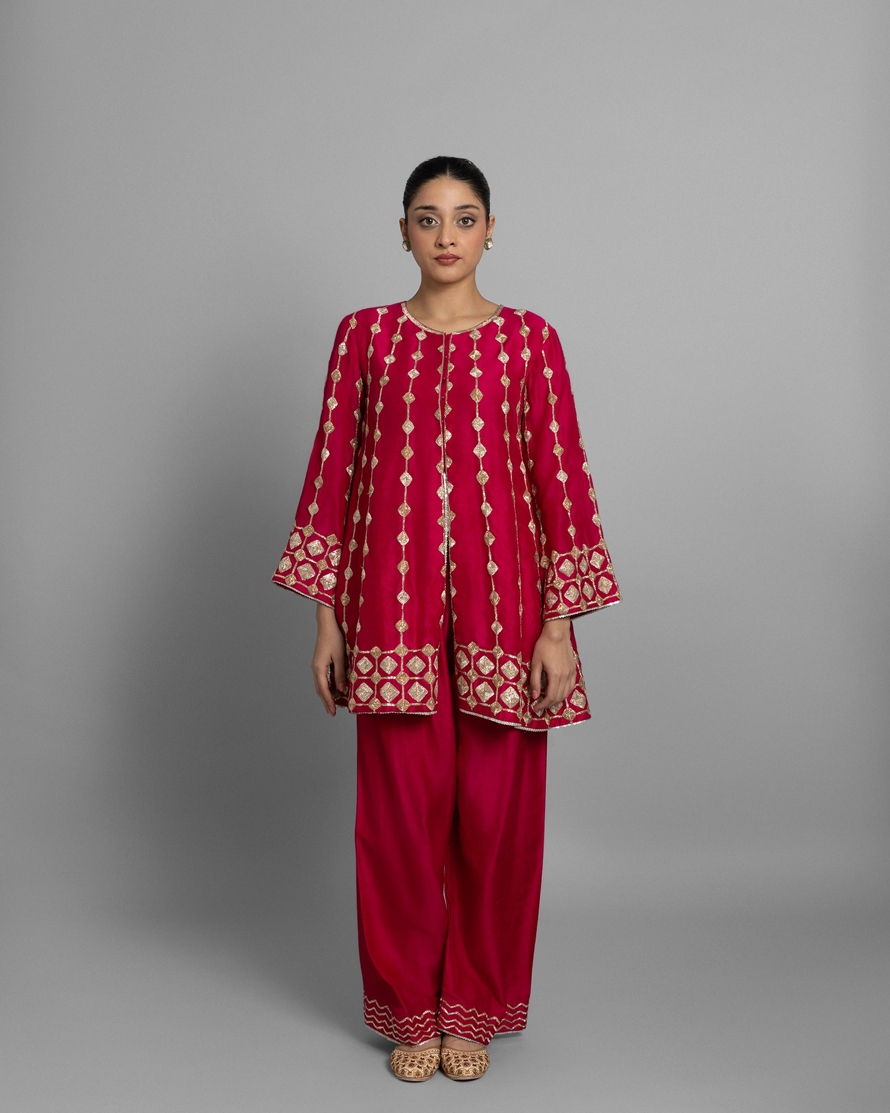RANI PINK PITTA WORK SUIT SET