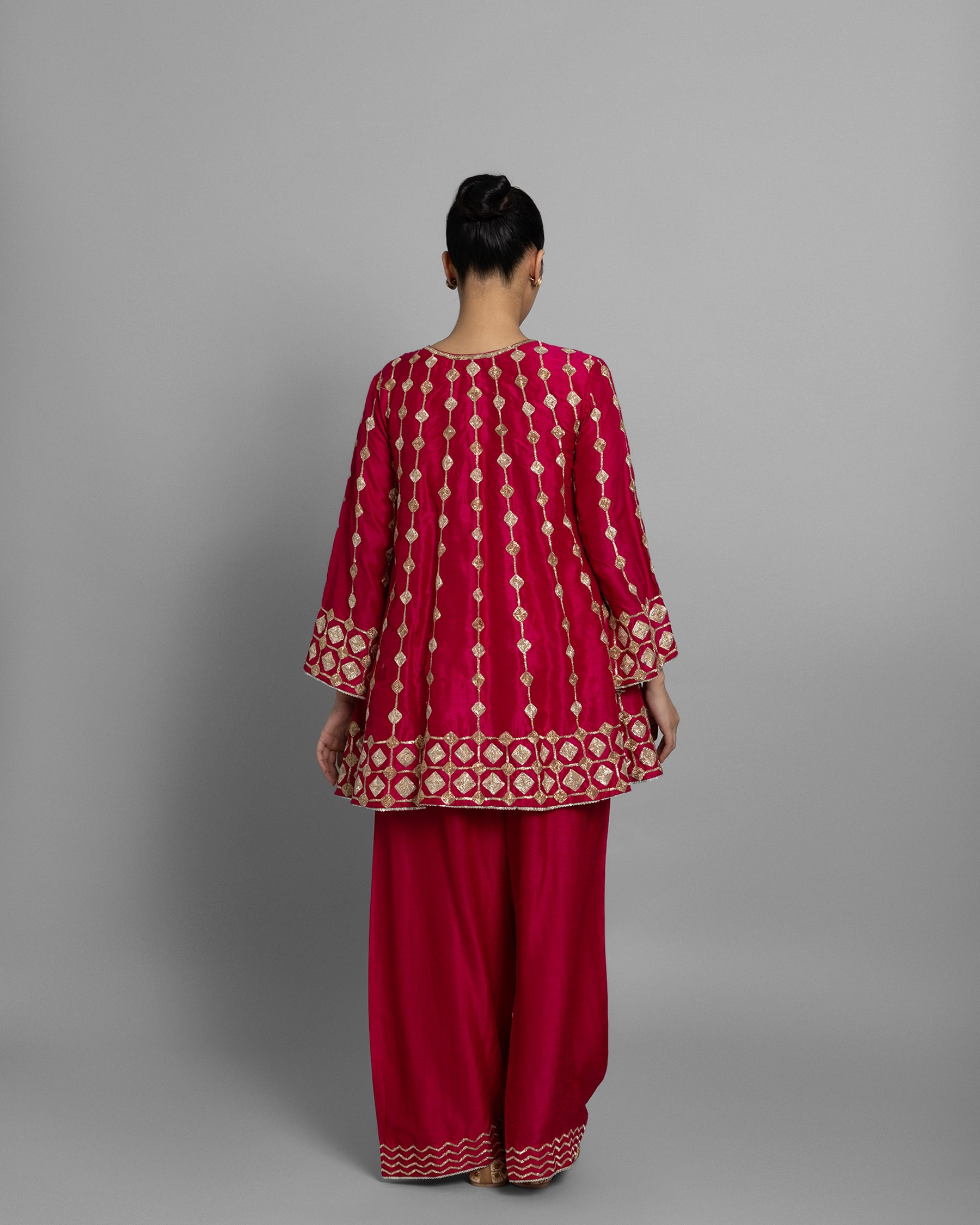 RANI PINK PITTA WORK SUIT SET