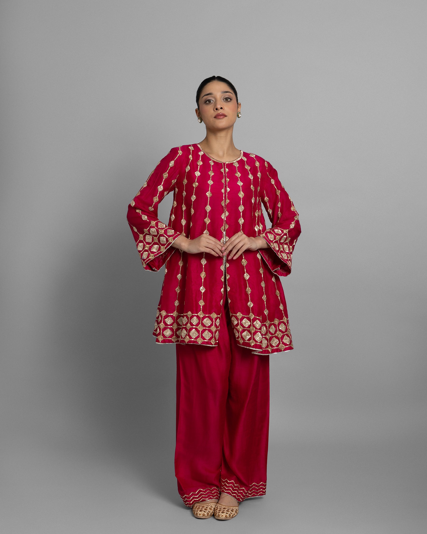 RANI PINK PITTA WORK SUIT SET