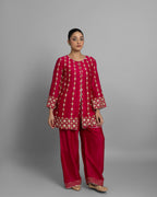 RANI PINK PITTA WORK SUIT SET