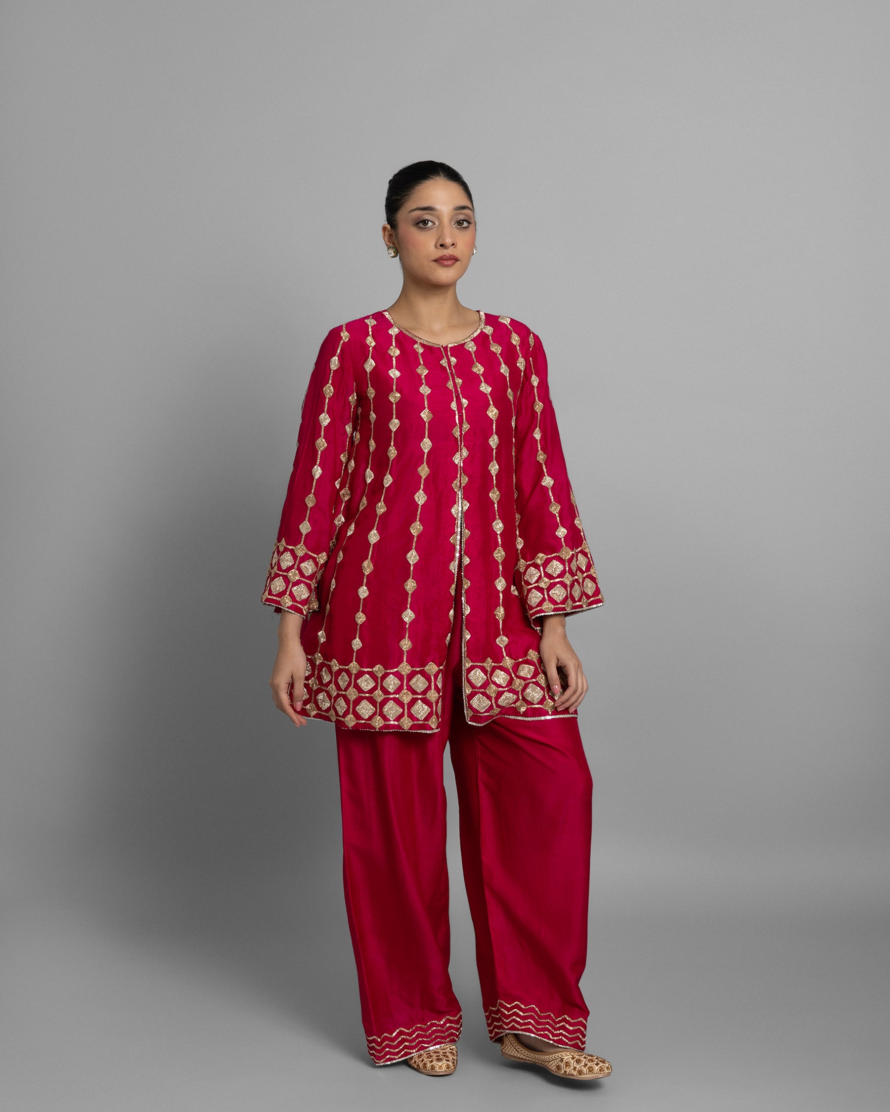 RANI PINK PITTA WORK SUIT SET