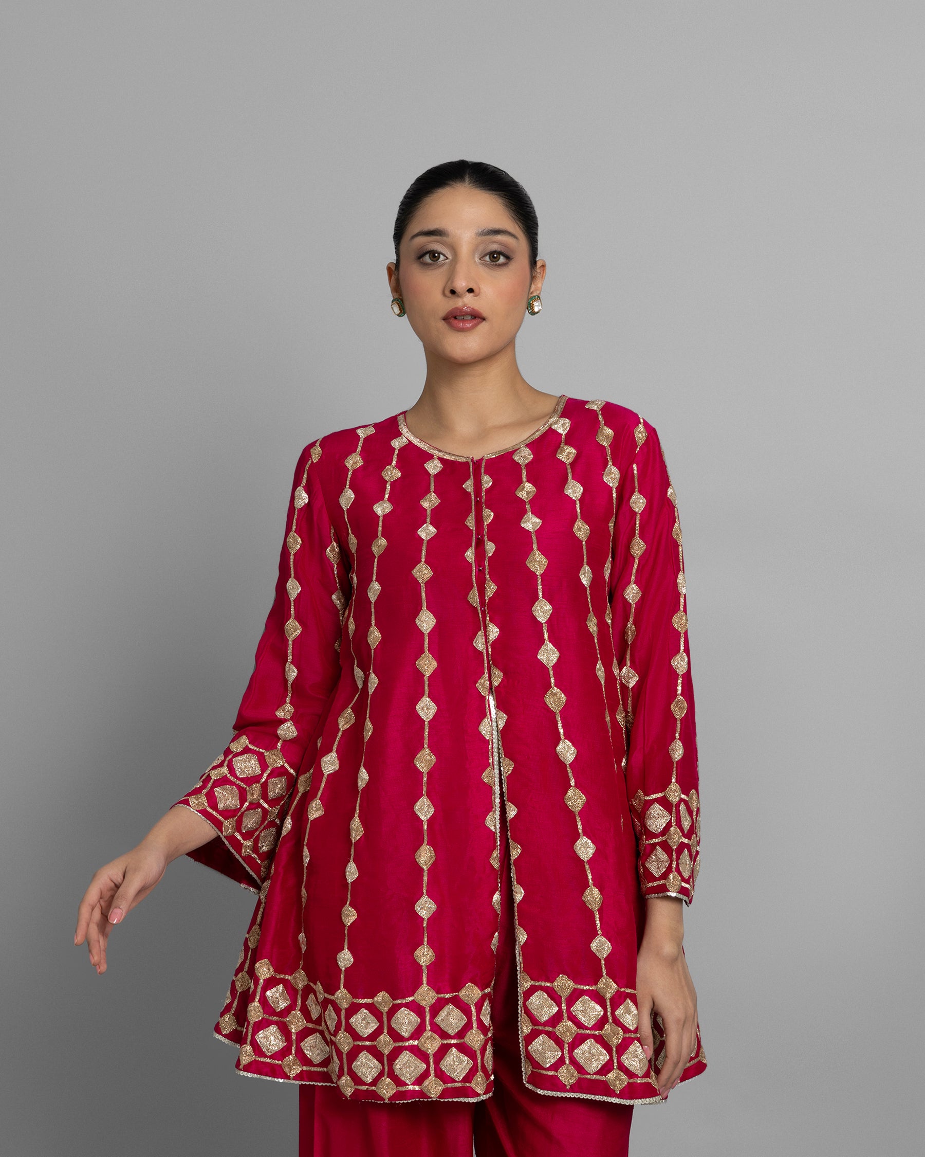 RANI PINK PITTA WORK SUIT SET