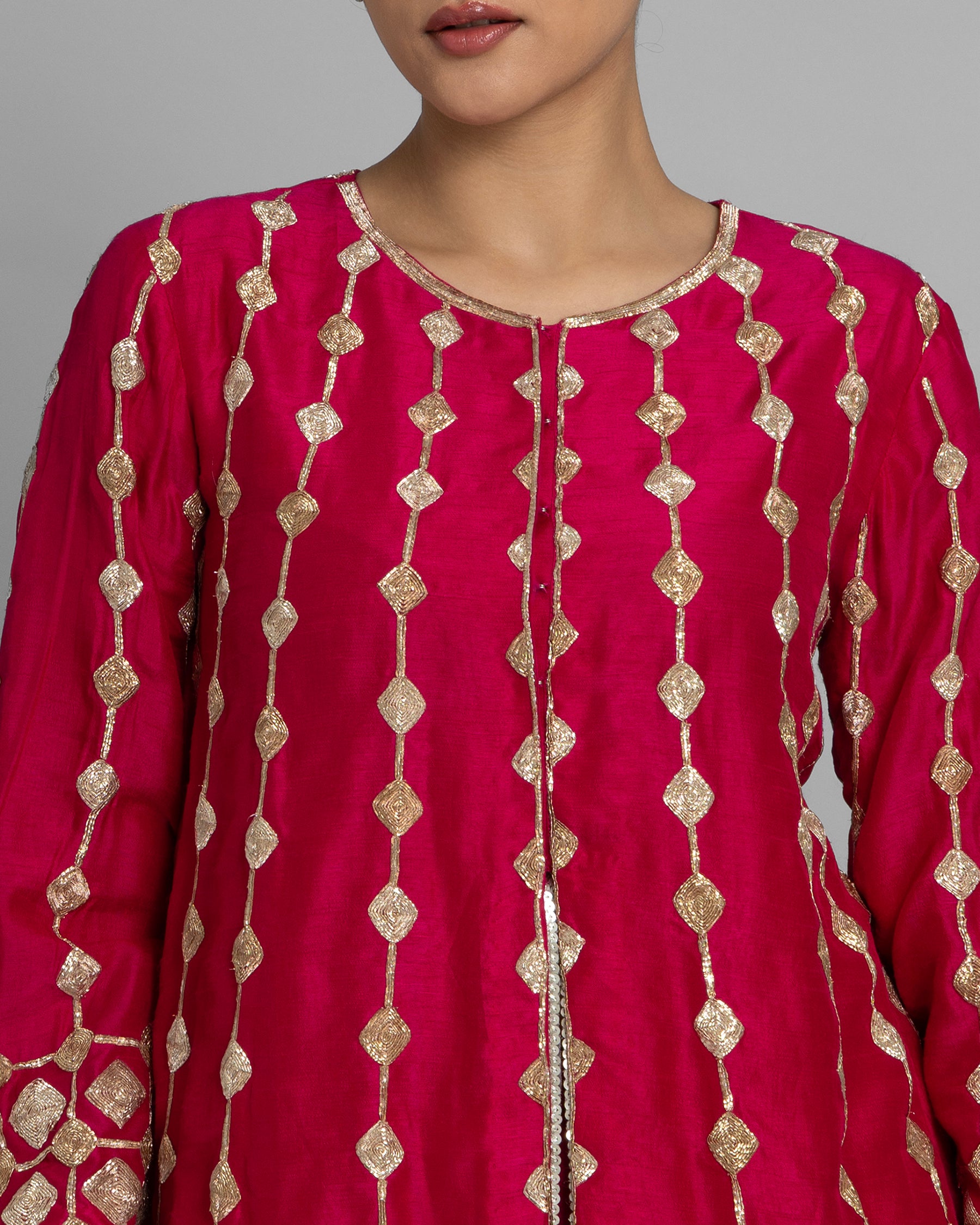 RANI PINK PITTA WORK SUIT SET