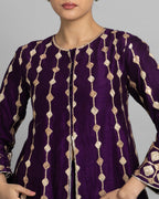 ROYAL PURPLE PITTA WORK SUIT SET