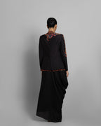 MIDNIGHT EBONY ART BLAZER SET