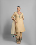 MARODI WORK KURTA & FARSI SALWAR