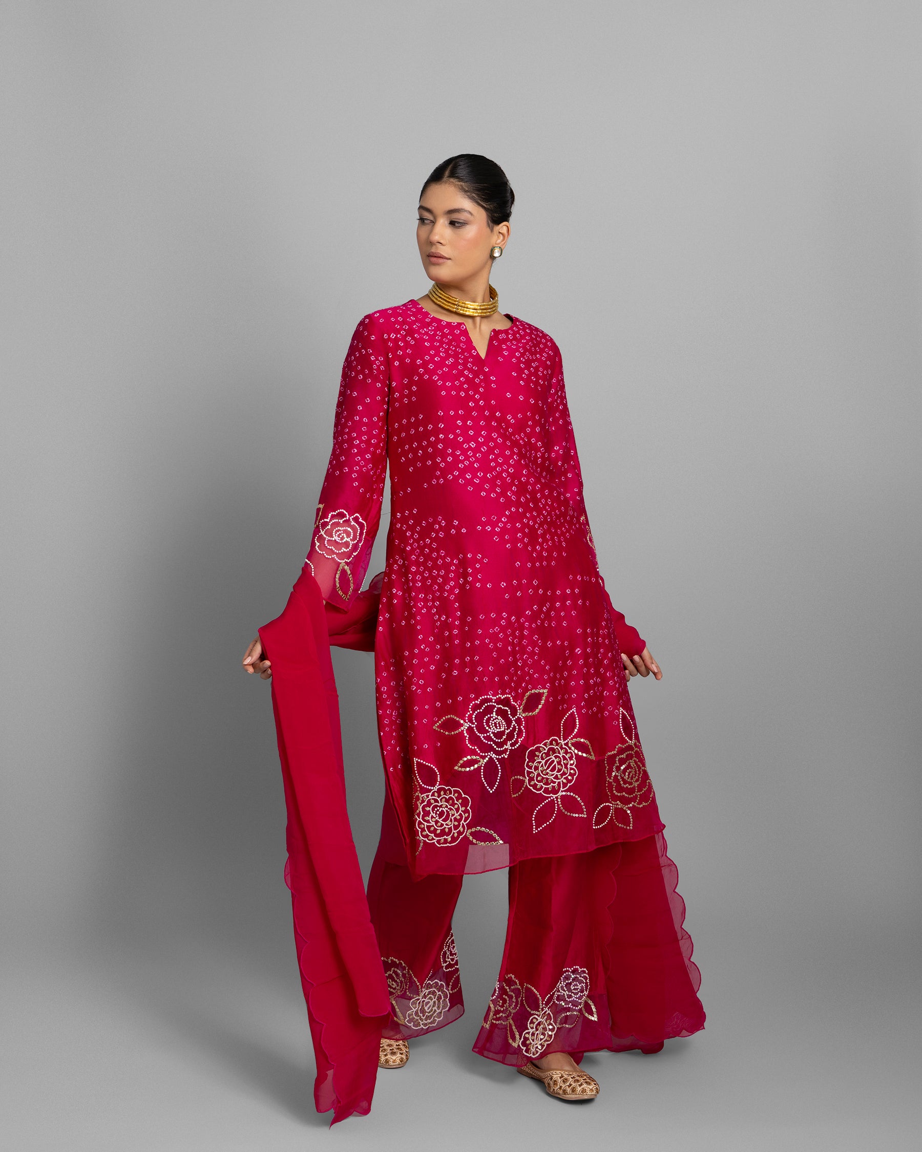 BANDHANI SUIT SET