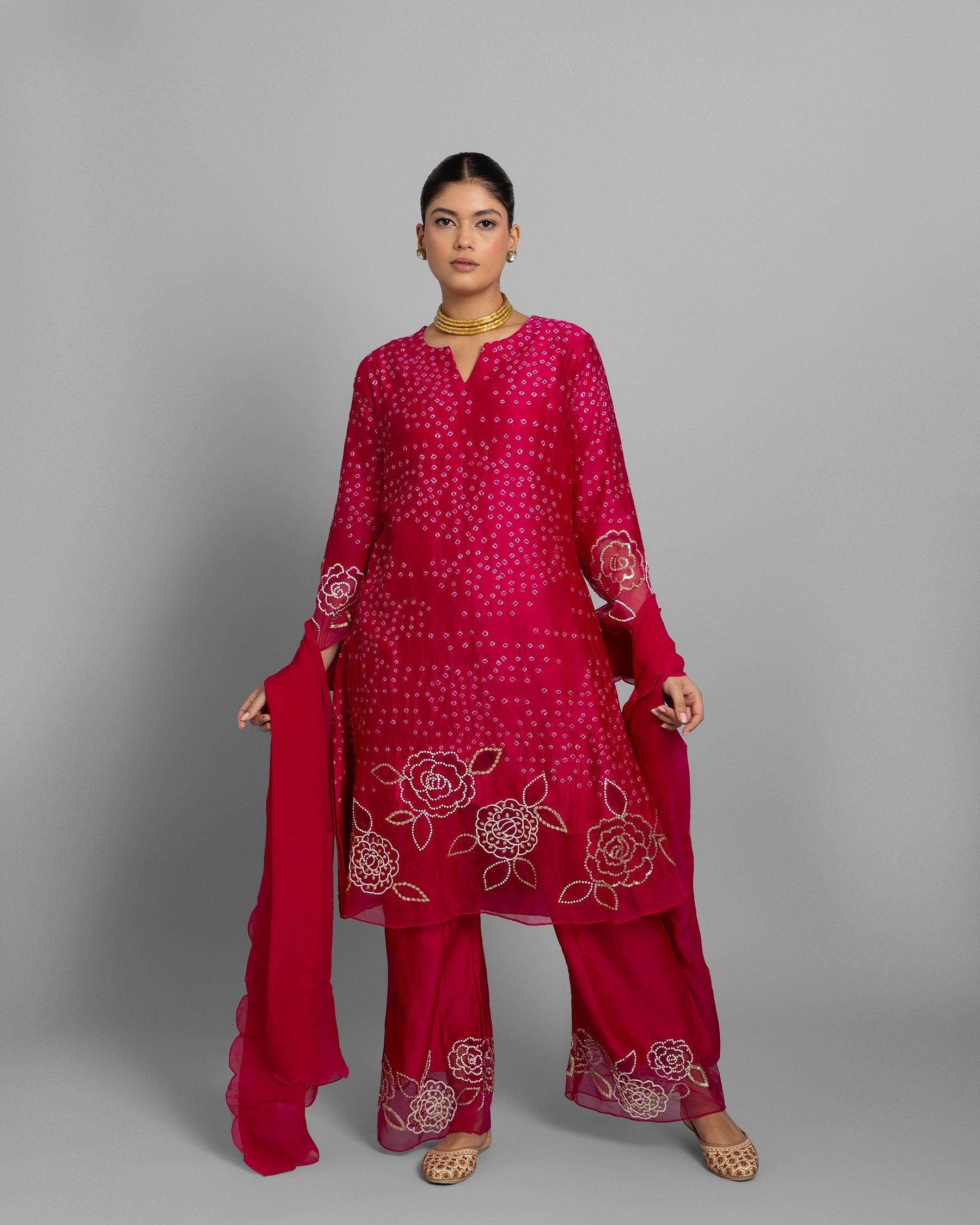 BANDHANI SUIT SET