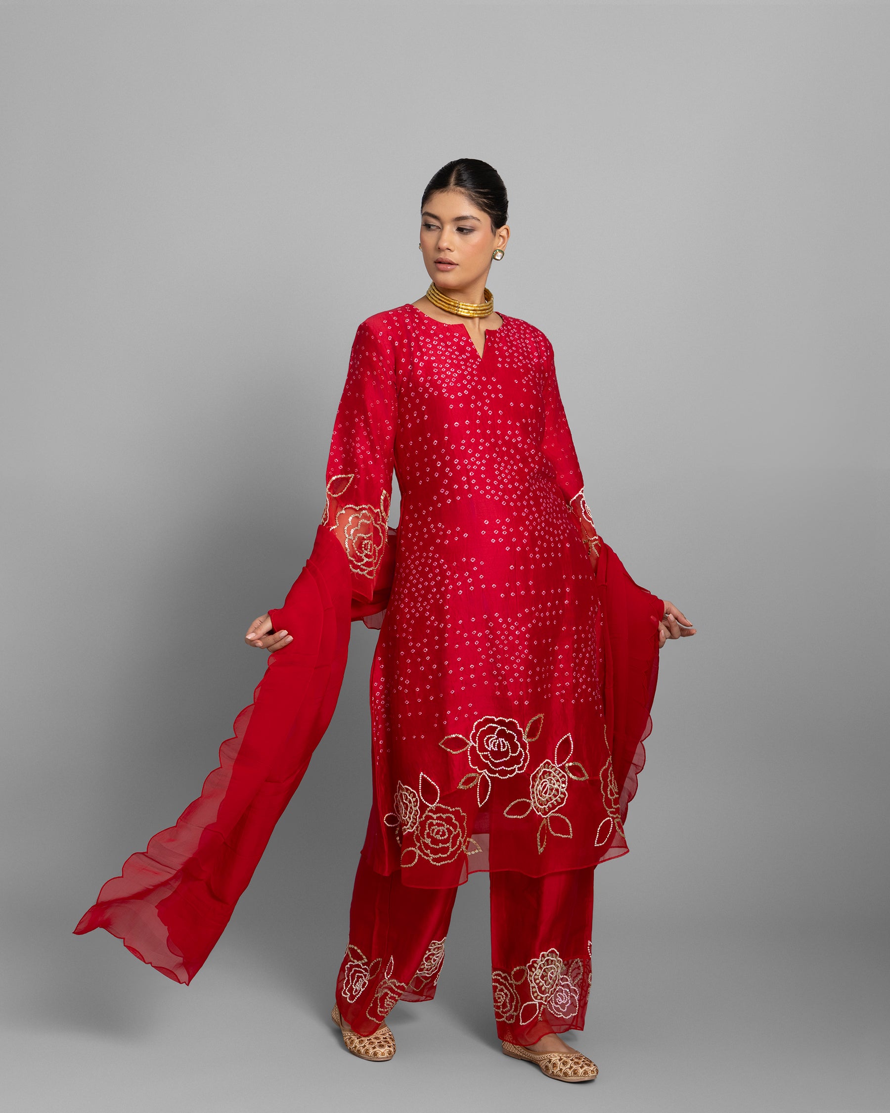 BANDHANI SUIT SET