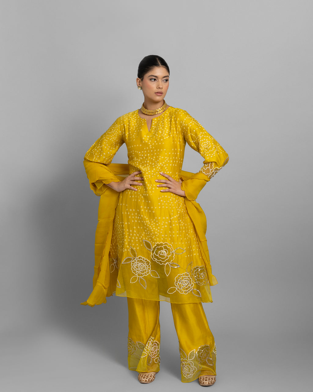 BANDHANI SUIT SET
