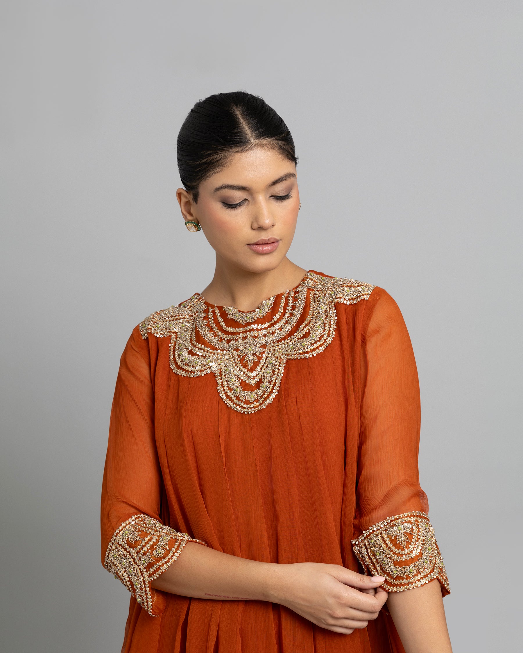 RUST FLOWY FUSION ENSEMBLE