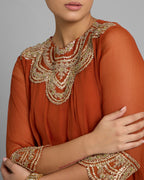RUST FLOWY FUSION ENSEMBLE
