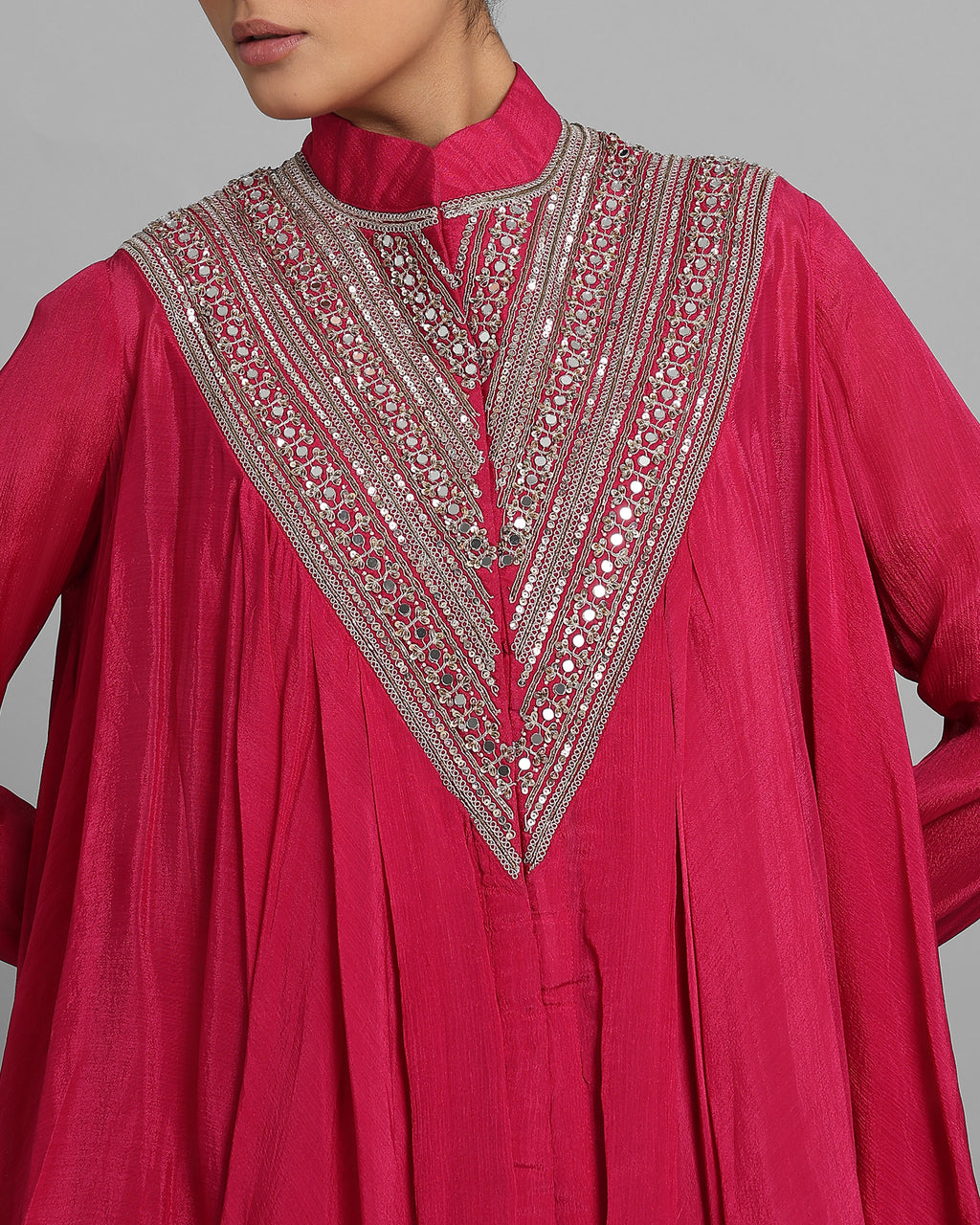 RANI PINK FLOWY FUSION ENSEMBLE