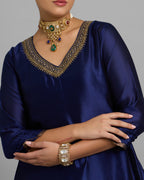 NAVY BLUE LAACHA SET