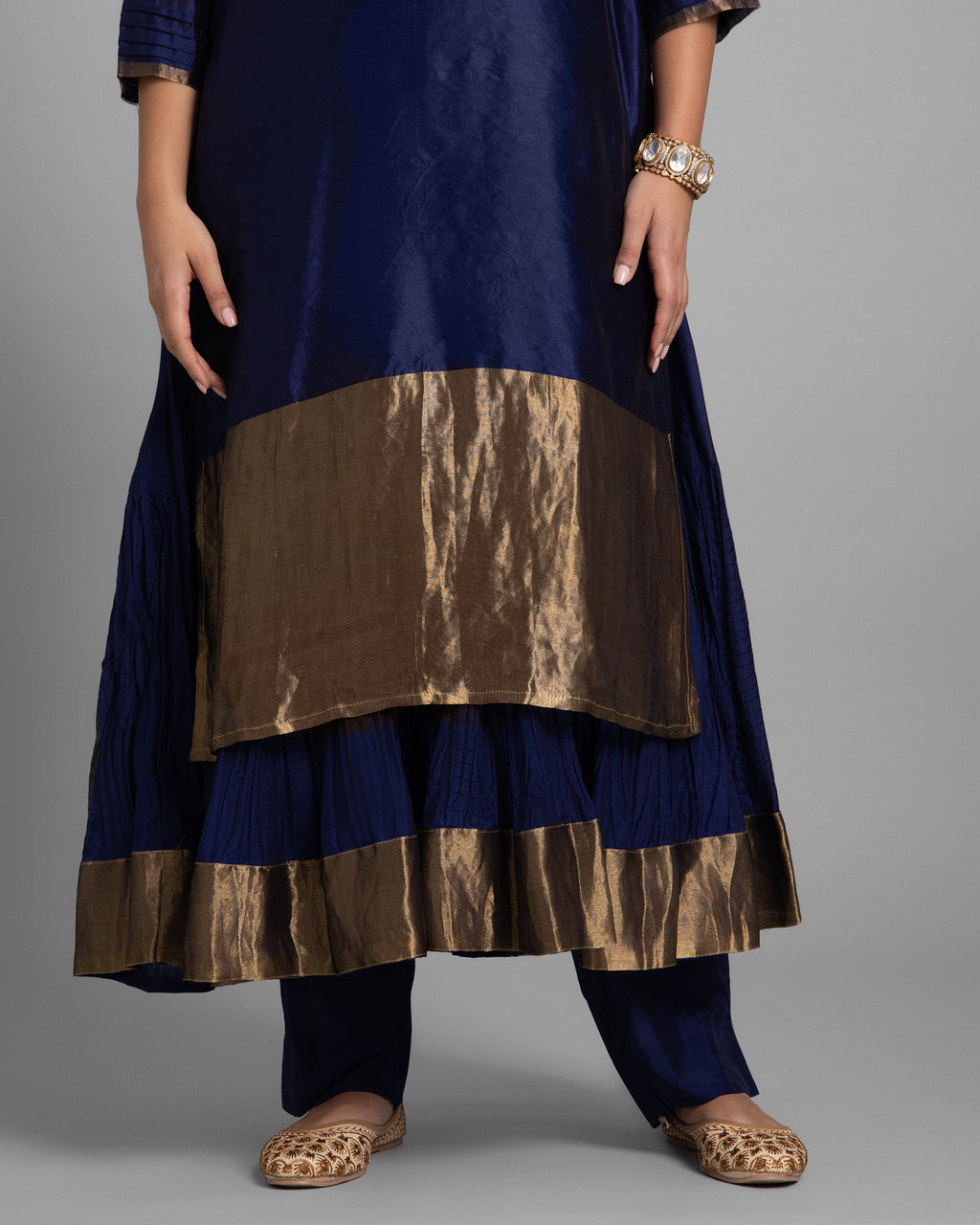 NAVY BLUE LAACHA SET