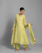 LIME LUCKNOWI ANARKALI ENSEMBLE