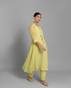 LIME LUCKNOWI ANARKALI ENSEMBLE
