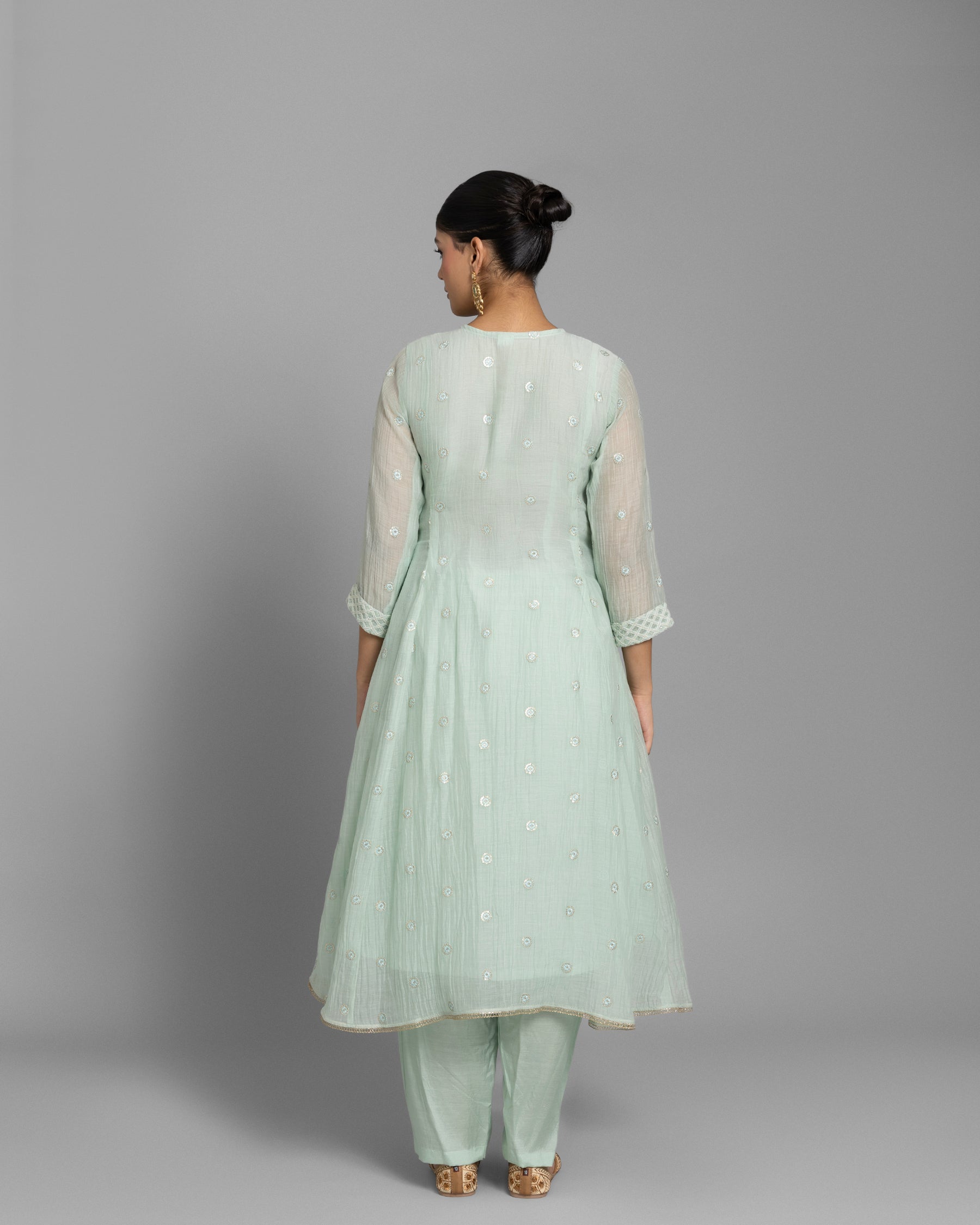 MINT LUCKNOWI ANARKALI ENSEMBLE