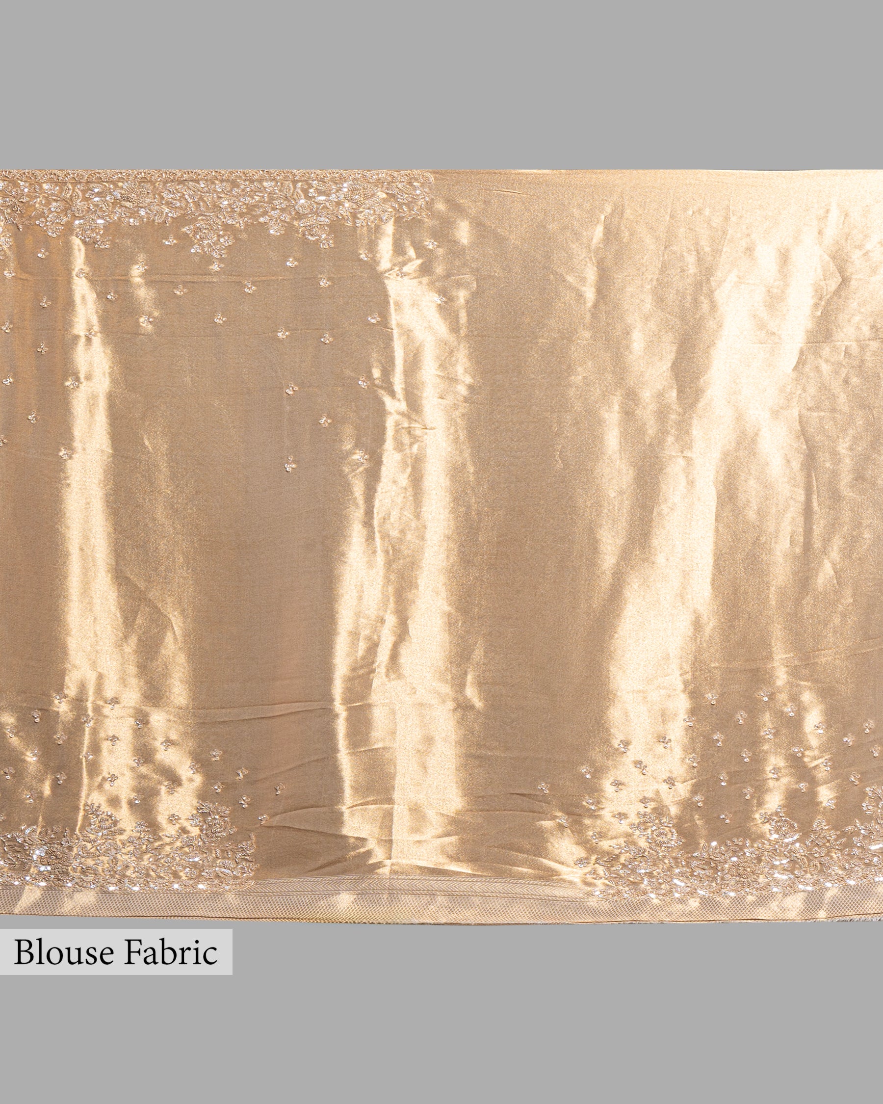 EMBELLISHED GOLD BANARASI SILK SAREE