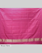 MAGENTA SHIKARGAH WOVEN KANJEEVARAM SILK SAREE