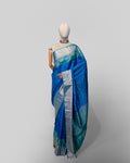 COBALT BLUE KANJEEVARAM SILK SAREE